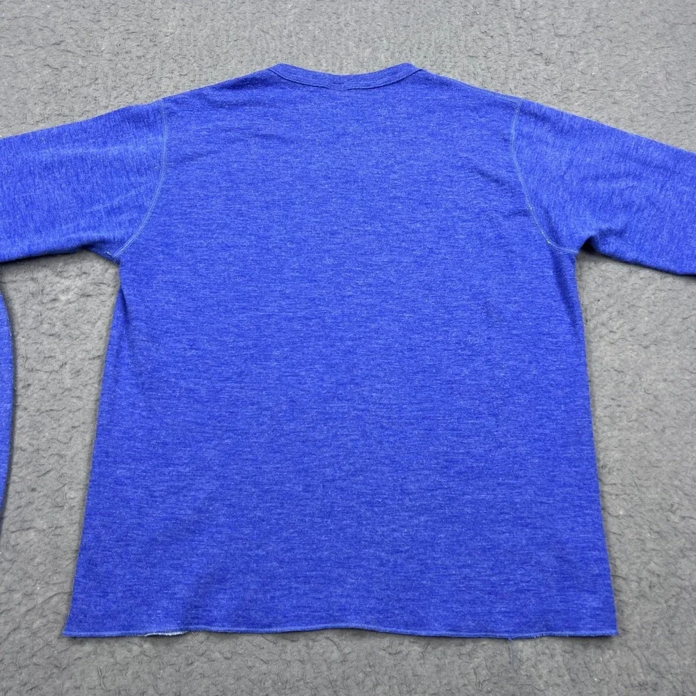 VTG DuoFold Thermal Shirt Pants Set Mens XL Blue Wool Blend Long Underwear 2 USA